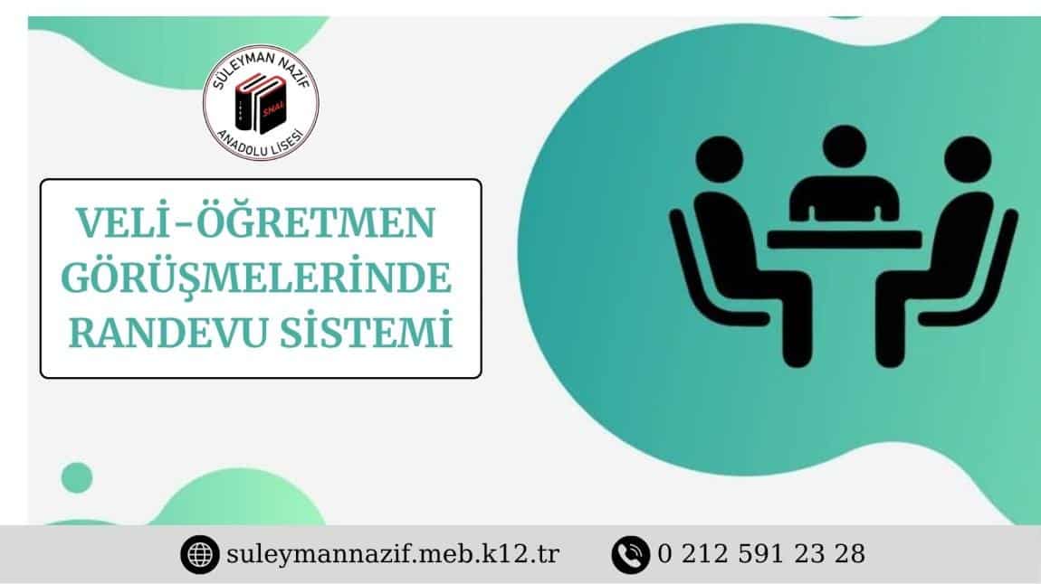 Veli-Öğretmen Görüşme Randevu Sistemi
